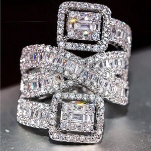 Women’s Vintage Silver Statement Ring